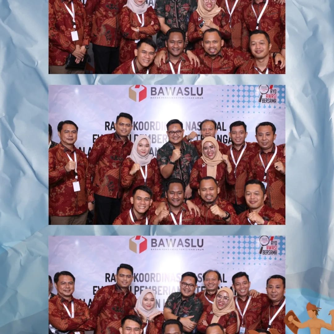 BAWASLU LAMTENG HADIRI RAKORNAS EVALUASI PEMBERIAN KETERANGAN DALAM PERSELISIHAN HASIL PEMILIHAN UMUM TAHUN 2024 DI LOMBOK RAYA HOTEL KOTA MATARAM PROVINSI NUSA TENGGARA BARAT