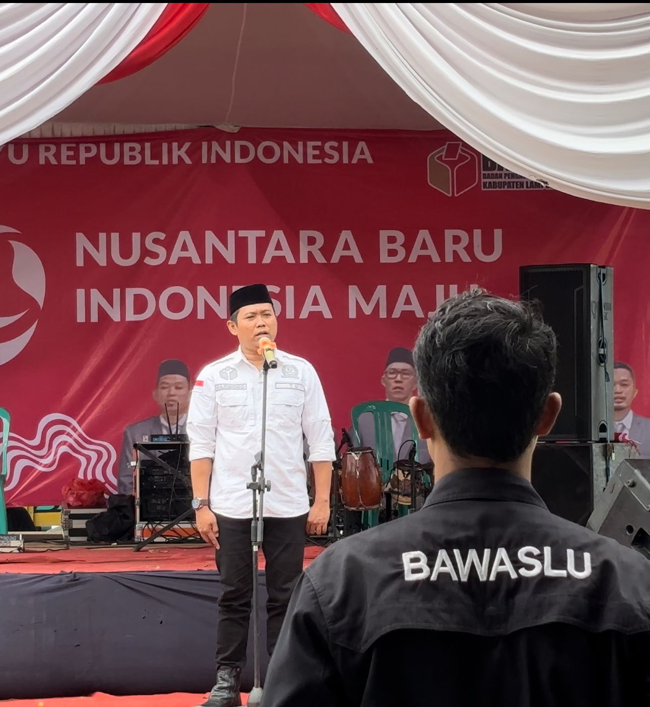 Bawaslu Lampung Tengah Peringati RI ke-79