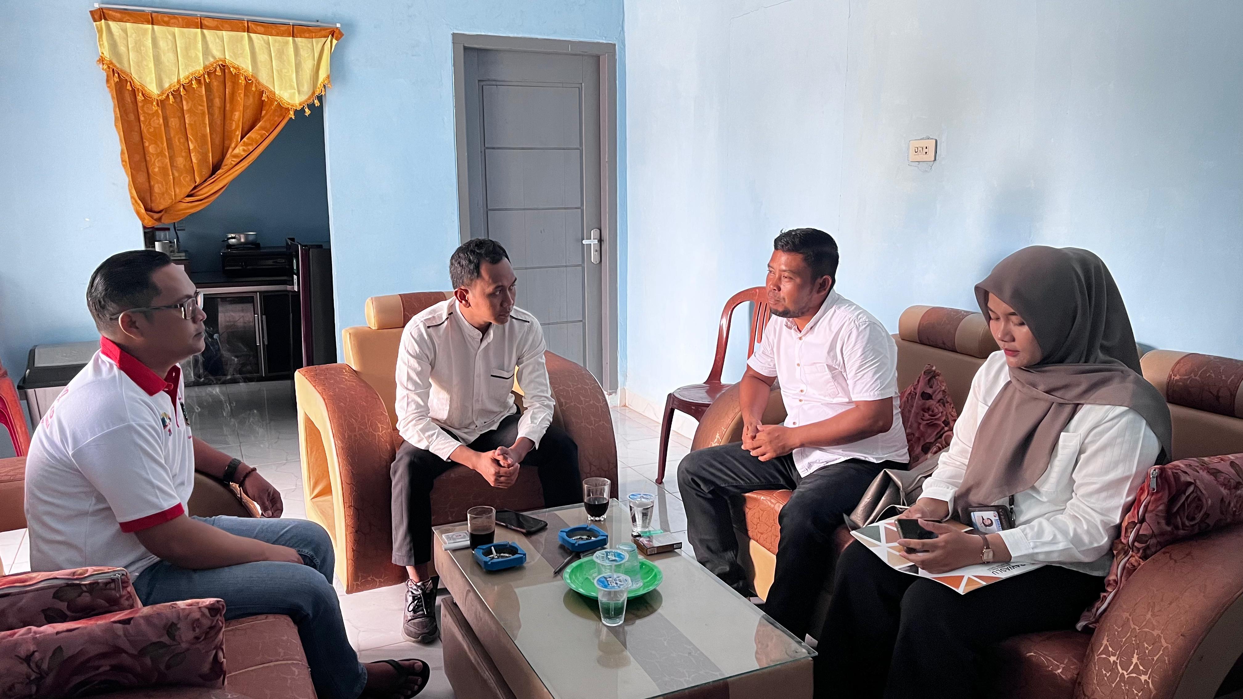 Bawaslu Lampung Tengah Turun ke Lapangan Lakukan Uji Petik Pemutakhiran Data Pemilih Berkelanjutan