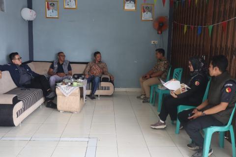 Bawaslu Kabupaten Lampung Tengah Terima Kunjungan Supervisi dari Bawaslu Provinsi Lampung