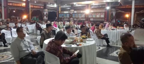 Ketua Bawaslu Kabupaten Lampung Tengah, Yuli Efendi, S.H., menghadiri acara pisah sambut pejabat kepolisian setempat