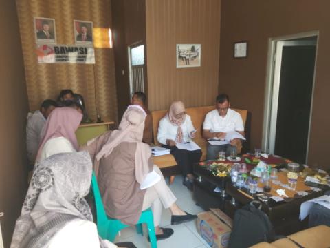 JAJARAN SEKRETARIAT BAWASLU LAMPUNG TENGAH GELAR RAPAT KOORDINASI INTERNAL KINERJA BAWASLU KABUPATEN LAMPUNG TENGAH