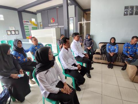 BAWASLU KABUPATEN LAMPUNG TENGAH GELAR ACARA PENYAMBUTAN CPNS FORMASI TAHUN 2025