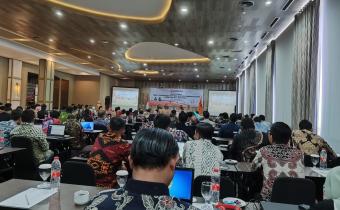Bawaslu Lampung Tengah hadiri Rapat Kerja Teknis Pengelolaan Website