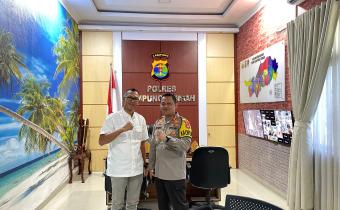 Tingkatkan Sinergitas Pengawasan Pemilihan Tahun 2024 Bawaslu Lampung Tengah adakan Audiensi dengan Polres Kabupaten Lampung Tengah