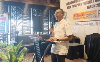 Bawaslu Kabupaten Lampung Tengah adakan Rapat Koordinasi Persiapan Pencairan Dana Operasional Kecamatan Pada Tahapan Pemilihan Bupati dan Wakil Bupati Tahun 2024
