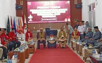 Bawaslu Lampung Tengah lakukan pengawasan Tahapan Penetapan Peserta Pemilihan Bupati dan Wakil Bupati Tahun 2024