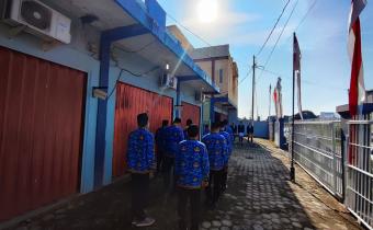 Bawaslu Lampung Tengah Gelar Upacara HUT ke-80 RI, Teguhkan Semangat Demokrasi