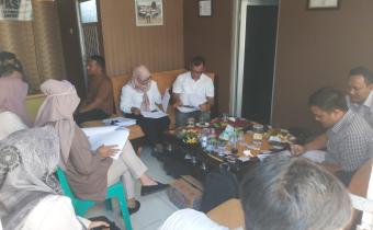 JAJARAN SEKRETARIAT BAWASLU LAMPUNG TENGAH GELAR RAPAT KOORDINASI INTERNAL KINERJA BAWASLU KABUPATEN LAMPUNG TENGAH