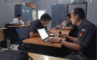 STAF SEKRETARIAT BAWASLU LAMPUNG TENGAH TETAP AKTIF DI LUAR TAHAPAN PEMILU