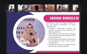 BAWASLU KABUPATEN LAMPUNG TENGAH IKUTI RAPAT SOSIALISASI ASSESSMENT DAN PENILAIAN KEHUMASAN SE-PROVINSI LAMPUNG TAHUN 2025