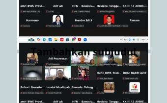 BAWASLU LAMPUNG TENGAH LAKSANAKAN PENYUSUNAN LAPORAN AKHIR PROGRAM KEGIATAN DIVISI SDMO  TAHUN 2024