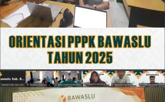 PPPK Bawaslu Lampung Tengah Tahun 2024 Ikuti Pelatihan Dasar Secara Daring Melalui Zoom Meeting