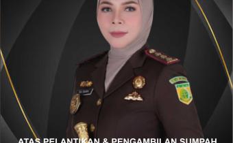 Bawaslu Lampung Tengah Ucapkan Selamat Pada Pelantikan dan Pengambilan Sumpah Dr. Rita Susanti,S.H., M.H.,