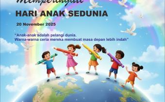 Bawaslu Lampung Tengah Sampaikan Ucapan Selamat Hari Anak Sedunia 