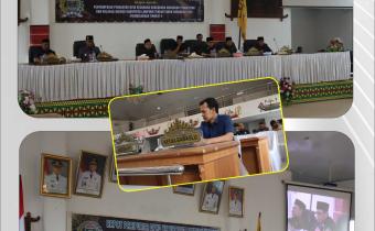 Bawaslu Lampung Tengah Hadiri Rapat Paripurna DPRD terkait Penyampaian Nota Keuangan Rancangan APBD 2026