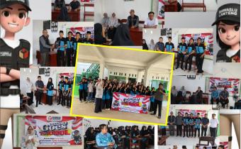 LEWAT PROGRAM GOES TO SCHOOL, BAWASLU LAMPUNG TENGAH TANAMKAN PENDIDIKAN POLITIK SEJAK DINI