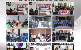 Bawaslu Lampung Tengah dalam Sepekan: Penguatan SDM, Edukasi Publik, dan Perluasan Jaringan Pengawasan