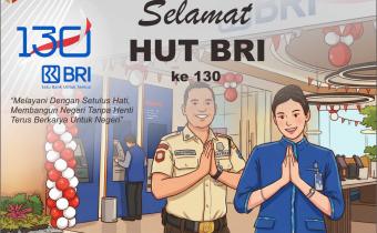 Bawaslu Lampung Tengah Ucapkan Selamat HUT BRI ke-130, Tegaskan Dukungan bagi Perbankan Inklusif