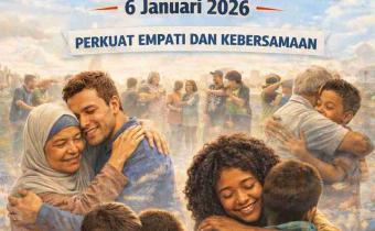 Bawaslu Lampung Tengah Ucapkan Selamat Hari Berpelukan Nasional 6 Januari 2026