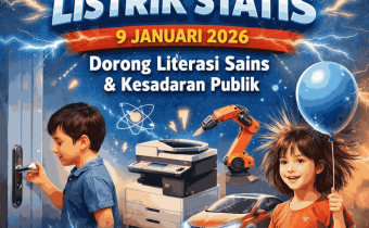 Bawaslu Kabupaten Lampung Tengah Ucapkan Selamat Hari Listrik Statis 9 Januari 2026, Dorong Literasi Sains dan Kesadaran Publik