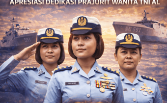 Bawaslu Lampung Tengah Ucapkan Selamat Hari KOWAL ke-63, Apresiasi Dedikasi Prajurit Wanita TNI AL
