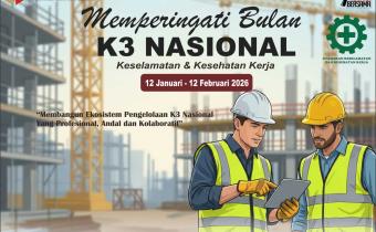 Bawaslu Lampung Tengah Dukung Tema Bulan K3 Nasional 2026: Profesional, Andal, dan Kolaboratif
