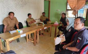 Bawaslu Lampung Tengah Laksanakan Pengawasan Uji Petik PDPB Triwulan IV di Kecamatan Punggur