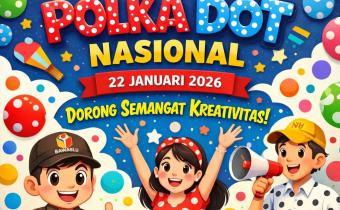 Bawaslu Lampung Tengah Ucapkan Selamat Hari Polka Dot Nasional, 22 Januari 2026