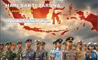 Bawaslu Kabupaten Lampung Tengah Ucapkan Selamat Hari Bakti Taruna 25 Januari 2026, Tegaskan Makna Pengabdian Tanpa Pamrih untuk Negeri