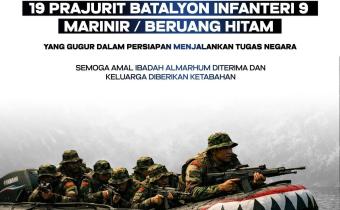 Bawaslu Kabupaten Lampung Tengah Sampaikan Duka Cita Mendalam atas Gugurnya 19 Prajurit Marinir Beruang Hitam dalam Tugas Negara