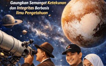 Refleksi Pluto Day, Bawaslu Lampung Tengah Gaungkan Semangat Ketekunan dan Integritas Berbasis Ilmu Pengetahuan