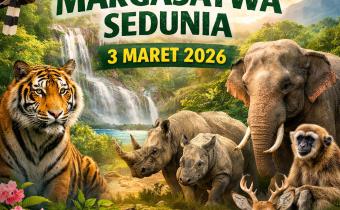 Peringati Hari Margasatwa Sedunia 2026, Bawaslu Lampung Tengah Dorong Kepedulian terhadap Kelestarian Alam