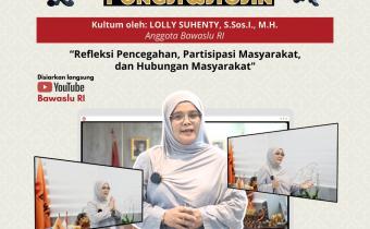 Bawaslu Lampung Tengah Hadiri Ngabuburit Pengawasan Edisi ke-5, Tekankan Integritas dan Keteladanan dalam Pengawasan Pemilu