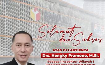 Keluarga Besar Bawaslu Lampung Tengah Ucapkan Selamat atas Pelantikan Drs. Hengky Pramono, M.Si. sebagai Inspektur Wilayah I Bawaslu RI