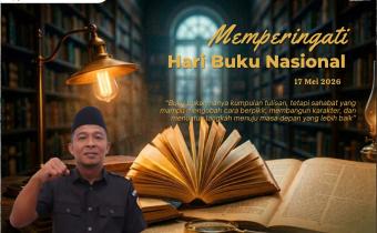 BAWASLU LAMPUNG TENGAH AJAK MASYARAKAT JADIKAN MEMBACA SEBAGAI GAYA HIDUP