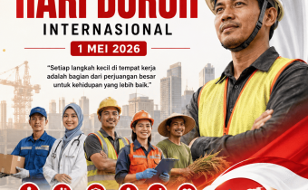 Peringati Hari Buruh 2026, Bawaslu Lampung Tengah Dorong Semangat Kerja Berintegritas