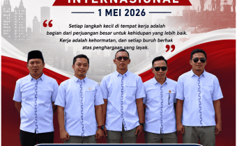 Bawaslu Lampung Tengah: Buruh adalah Pilar Kemajuan Bangsa