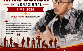 Bawaslu Lampung Tengah: Kerja Keras Buruh Menjadi Energi Pembangunan